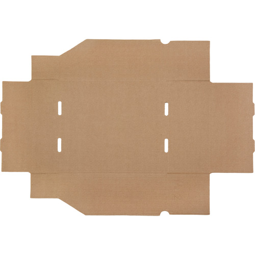 Deep Corrugated Parts Bins, 9-3/4" W x 11-1/4" D x 4-1/2" H, Beige EastCoast Offshore Supplies