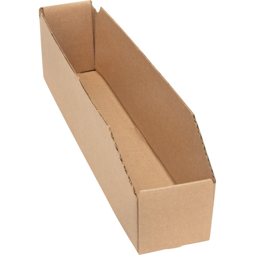 Deep Corrugated Parts Bins, 1-7/8" W x 17-1/8" D x 4-1/2" H, Beige EastCoast Offshore Supplies