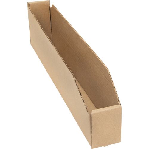 Deep Corrugated Parts Bins, 2-7/8" W x 17-1/4" D x 4-1/2" H, Beige EastCoast Offshore Supplies