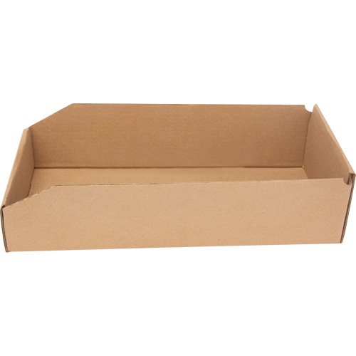 Deep Corrugated Parts Bins, 7-3/4" W x 17-1/4" D x 4-1/2" H, Beige EastCoast Offshore Supplies