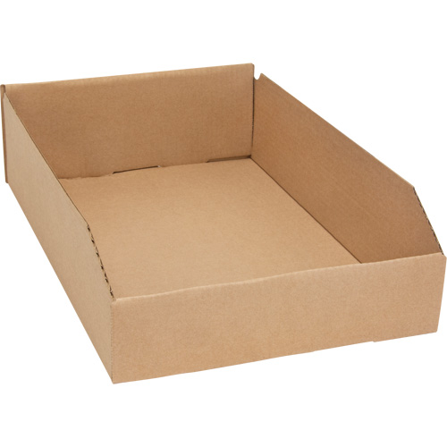 Deep Corrugated Parts Bins, 11-3/4" W x 17-1/4" D x 4-1/2" H, Beige EastCoast Offshore Supplies