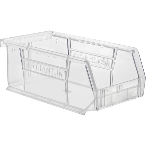 Bacs tr&egrave;s transparents Ultra, 4-1/8" la, 3" h x 7-3/8" p, Transparent EastCoast Offshore Supplies