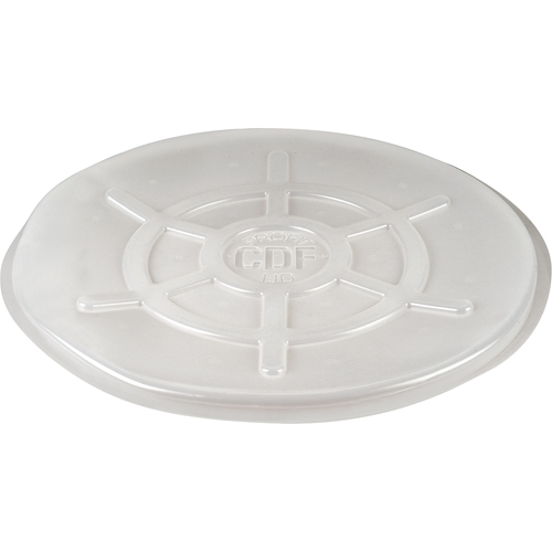 Protective Drum Lids, Closed Top, Fits: 55 US gal (45 imp. gal.), Clear EastCoast Offshore Supplies