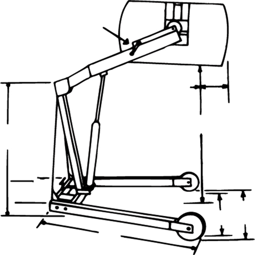 Hydra-Lift Drum Handlers, 55 US gal. (45 Imperial Gal.) Capacity EastCoast Offshore Supplies