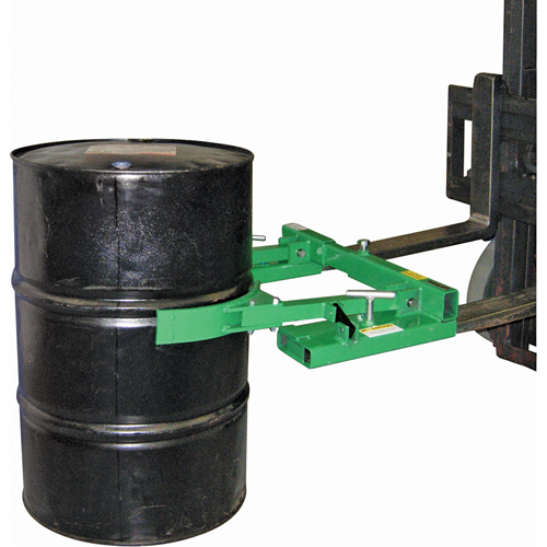 Gravity-Actuated Mechanical Auto-Grip Drum Lift, For 30 - 85 US Gal. (25 - 70 Imperial Gal.) EastCoast Offshore Supplies