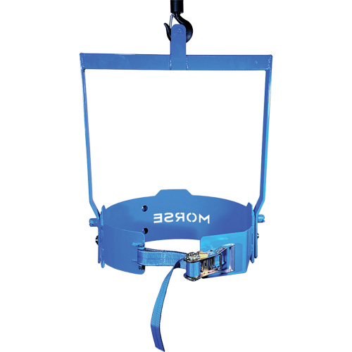 Ensemble de l&egrave;ve-baril manuel inclinable, Baril de 55 gal. US (45 gal. imp.), Capacit&eacute; 800 lb/363 kg EastCoast Offshore Supplies