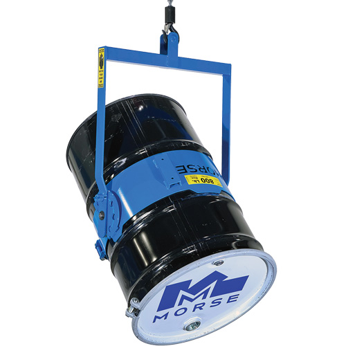 Ensemble de l&egrave;ve-baril manuel inclinable, Baril de 55 gal. US (45 gal. imp.), Capacit&eacute; 800 lb/363 kg EastCoast Offshore Supplies