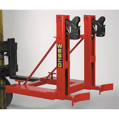 Manipulateurs de baril Gator Grip pour chariot &eacute;l&eacute;vateur, Pour 30 gal. US (25 gal. imp.) / 50 gal. US (41.6 gal. imp.) / 80 gal. US (66.6 gal. imp.) EastCoast Offshore Supplies