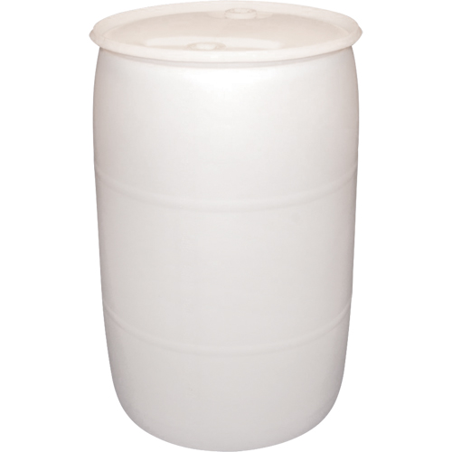 Polyethylene Drums, 55 US gal (45 imp. gal.), Closed Top, Natural EastCoast Offshore Supplies