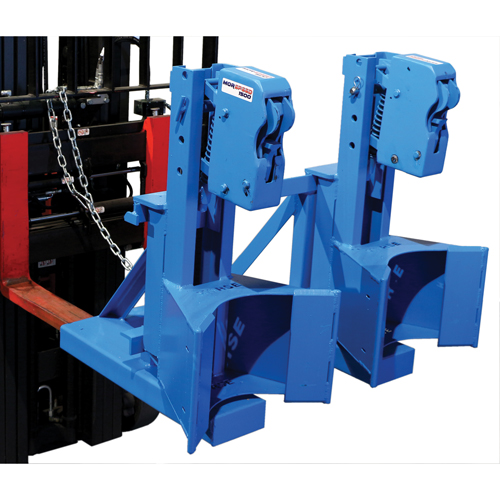 Manipulateur de barils MORSPEED 1500 pour chariot &eacute;l&eacute;vateur, Pour 55 gal. US (45 gal. imp.) EastCoast Offshore Supplies