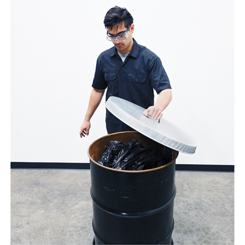 Galvanized Steel Open Head Drum Cover EastCoast Offshore Supplies