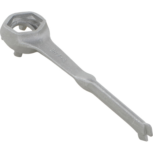 Single Ended Specialty Bung Nut Wrench, 1-1/2" Opening, 4-1/4" Handle, Non-Sparking Aluminum EastCoast Offshore Supplies
