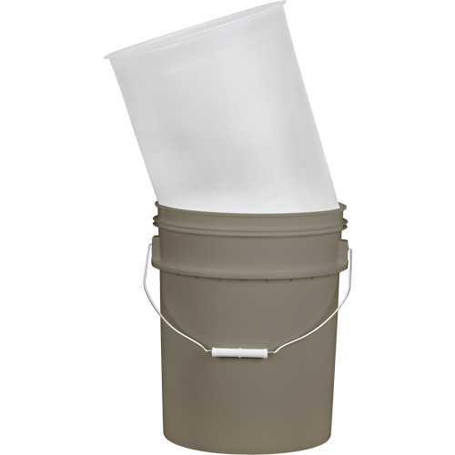 Doublure pour seau en plastique, 11-1/4" dia. x 14" h, 5 gal. US (4,16 gal. imp.) capacit&eacute; EastCoast Offshore Supplies