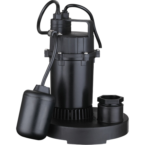 Pompe de puisard submersible thermoplastique, 2560 gal./h, 115 V, 4,6 A, 1/3 CV EastCoast Offshore Supplies