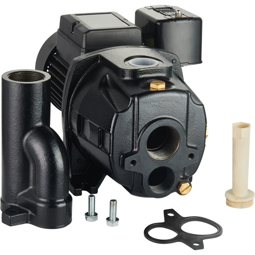 Dual Voltage Cast Iron Convertible Jet Pump, 115 V/230 V, 1400 GPH, 3/4 HP EastCoast Offshore Supplies