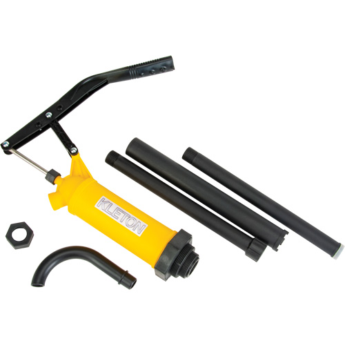 Pompe &agrave; baril de type levier, Polypropyl&egrave;ne, 14 oz/course, Pour barils de 5-55 gal. EastCoast Offshore Supplies