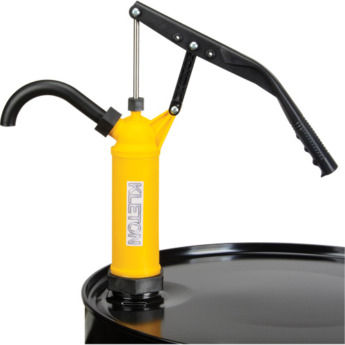 Pompe &agrave; baril de type levier, Polypropyl&egrave;ne, 14 oz/course, Pour barils de 5-55 gal. EastCoast Offshore Supplies