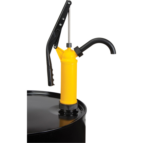 Pompe &agrave; baril de type levier, Polypropyl&egrave;ne, 14 oz/course, Pour barils de 5-55 gal. EastCoast Offshore Supplies