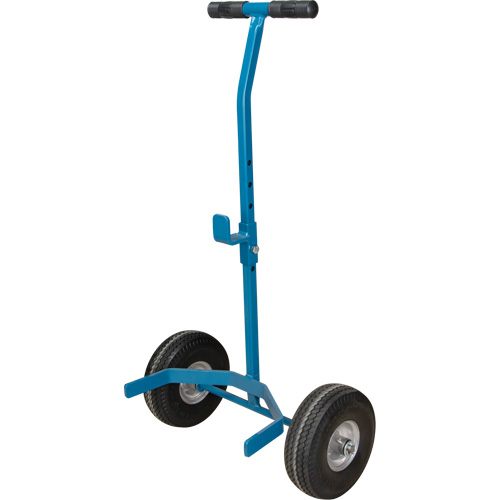Cylinder Cart, Flat-Free Wheels, 15-1/2" W x 14-1/4" L Base, 600 lbs. EastCoast Offshore Supplies