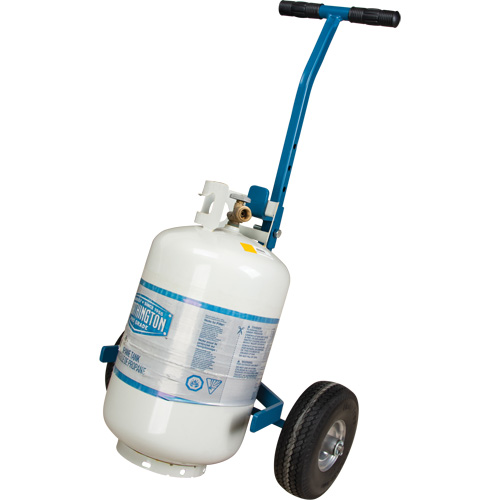 Cylinder Cart, Flat-Free Wheels, 15-1/2" W x 14-1/4" L Base, 600 lbs. EastCoast Offshore Supplies
