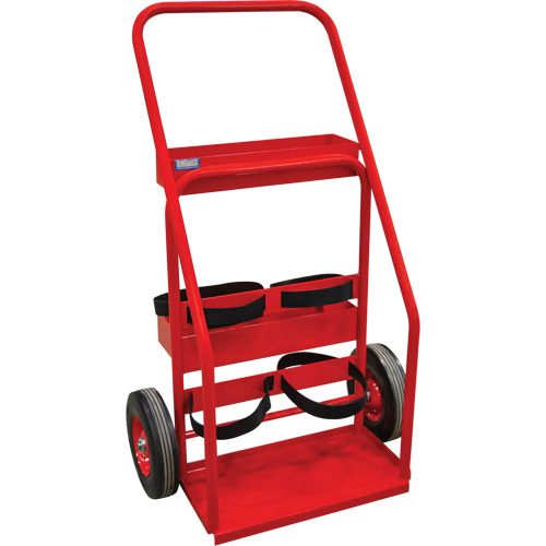 Hot Works Fire Prevention Cart, Semi-Pneumatic Wheels, 17.75" W x 8.9" L Base, 100 lbs. EastCoast Offshore Supplies