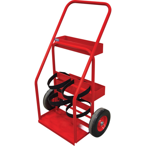 Hot Works Fire Prevention Cart, Semi-Pneumatic Wheels, 17.75" W x 8.9" L Base, 100 lbs. EastCoast Offshore Supplies