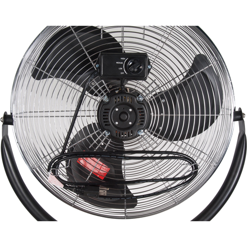 High-Velocity Pedestal Fan, Commercial, 3 Speed, 20" Diameter EastCoast Offshore Supplies