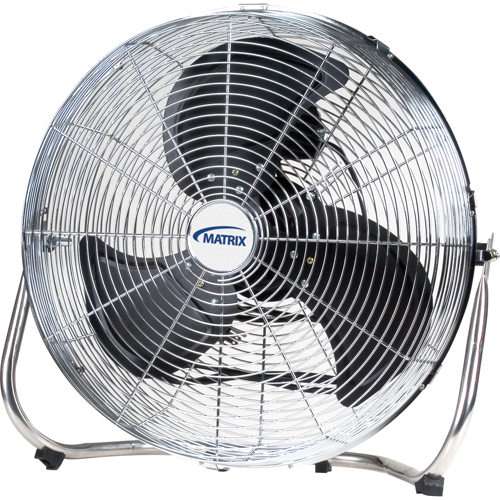 High-Velocity Floor Fan, Commercial, 3 Speed, 18" Diameter EastCoast Offshore Supplies