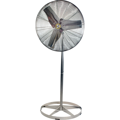 Stainless Steel Food Service Washdown Air Circulating Fans, Industrial, 1 Speed, 24" Diameter EastCoast Offshore Supplies
