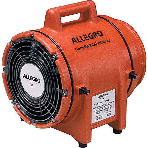 Ventilateurs COM-PAX-IAL en plastique de 8", 1/3 CV, 900 pi³/min, Antid&eacute;flagrant EastCoast Offshore Supplies