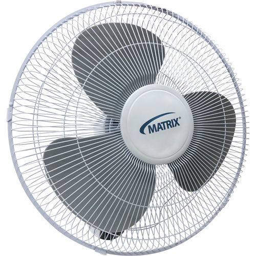 Ventilateur mural oscillant, Commercial, 3 vitesses, Diam&egrave;tre de 16" EastCoast Offshore Supplies