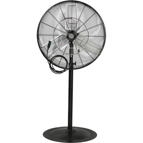 Waterproof Motor Misting & Oscillating Pedestal Fan, Heavy-Duty, 3 Speed, 30" Diameter EastCoast Offshore Supplies