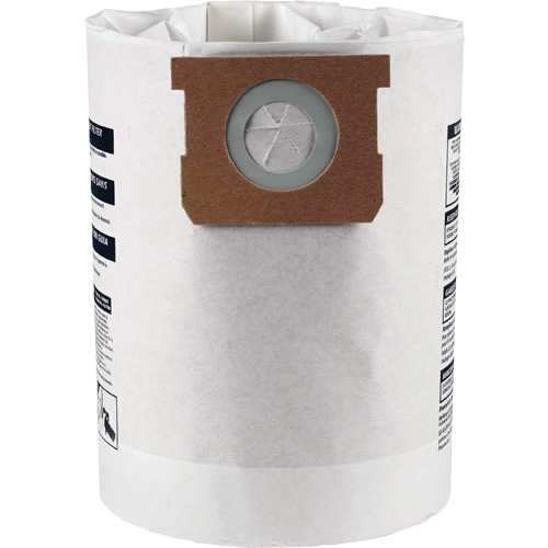 Sacs filtrants pour d&eacute;bris secs jetables de type F, 10 - 14 gal. US EastCoast Offshore Supplies