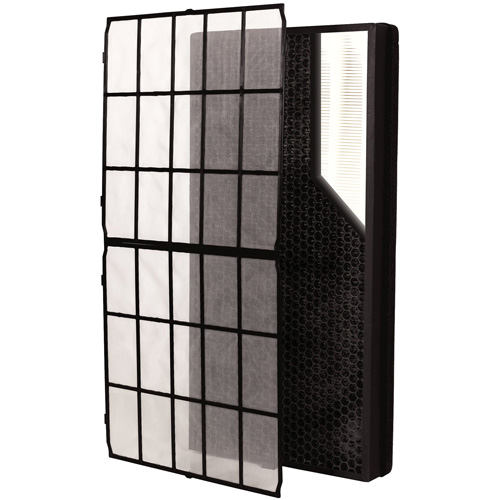 Filtre HEPA/carbone pour purificateur d'air AeraMax SV avec pr&eacute;-filtre, Boîte, MERV 13, 11,56" la x 2,38" p x 23,25" h EastCoast Offshore Supplies