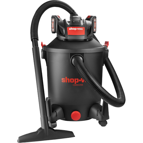 Rechargeable Cordless Wet/Dry Vacuum, 20 V, 10 gal. Capacity EastCoast Offshore Supplies