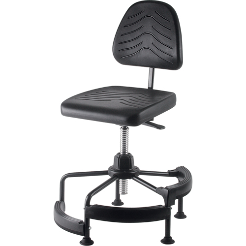 Industrial Stool, Stationary, Adjustable Height, 250 lbs. Capacity EastCoast Offshore Supplies