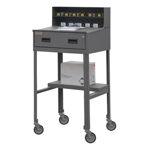 Pupitre d'atelier, 23" la x 20" p x 47-3/4" h, Gris EastCoast Offshore Supplies