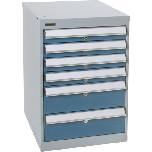 Six-Drawer Pedestal Workbench, 18" W x 21" D x 28" H EastCoast Offshore Supplies