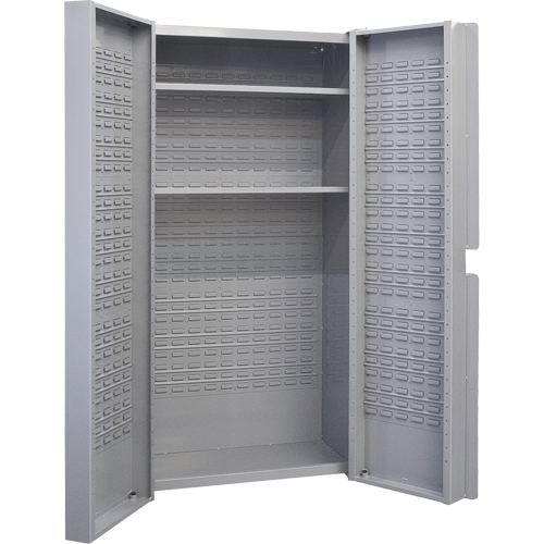 Deep Door Combination Cabinet, 38" W x 24" D x 72" H, Grey EastCoast Offshore Supplies
