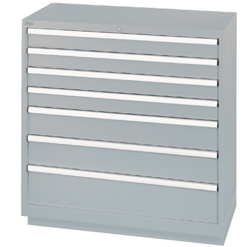 Drawer Cabinets, 7 Drawers, 40-1/4" W x 22-1/2" D x 41-3/4" H, Grey EastCoast Offshore Supplies