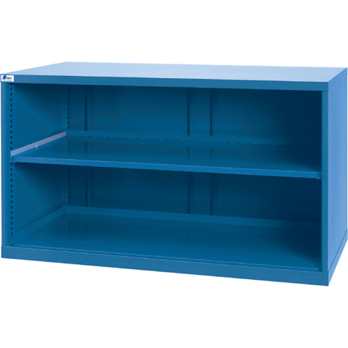 Shelf Cabinets, Steel, 33-1/2" H x 56-1/2" W x 28-1/2" D, Bright blue EastCoast Offshore Supplies