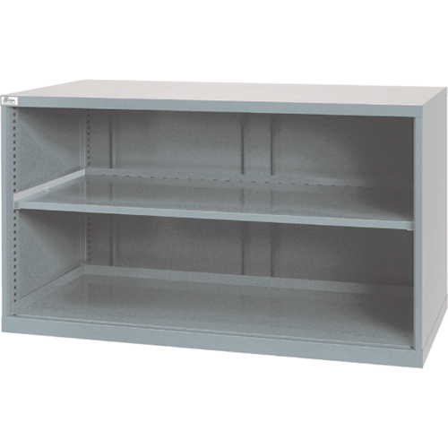 Shelf Cabinets, Steel, 33-1/2" H x 56-1/2" W x 28-1/2" D, Light Grey EastCoast Offshore Supplies