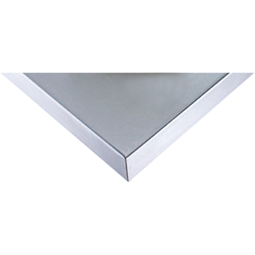 304 Stainless Steel Wood-Filled Workbench Tops, 24" D x 48" W, 1-3/4" Thick EastCoast Offshore Supplies