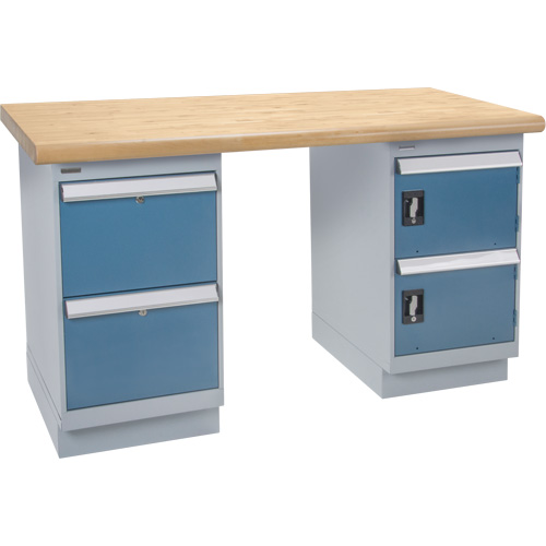 Heavy-Duty Workbench, Door & Drawers, 1500 lbs. Cap., 72" W x 36" D, 34" H EastCoast Offshore Supplies