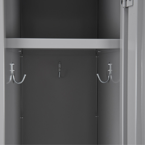 Clean Line Lockers, 3 -tier, Bank of 4, 48" x 18" x 82", Steel, Beige, Rivet (Assembled) EastCoast Offshore Supplies