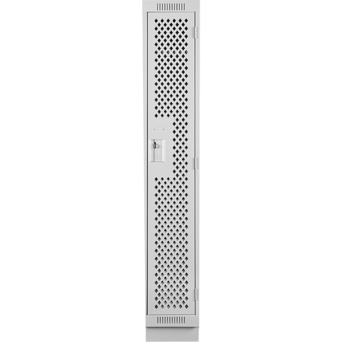 Clean Line Lockers, 12" x 15" x 76", Steel, Grey, Rivet (Assembled), Perforated EastCoast Offshore Supplies