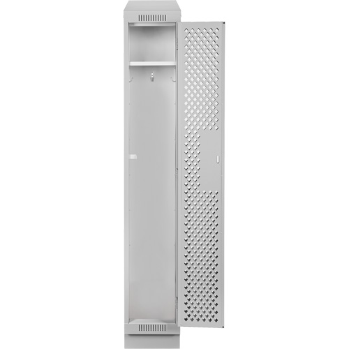 Clean Line Lockers, 12" x 18" x 82", Steel, Grey, Rivet (Assembled), Perforated EastCoast Offshore Supplies