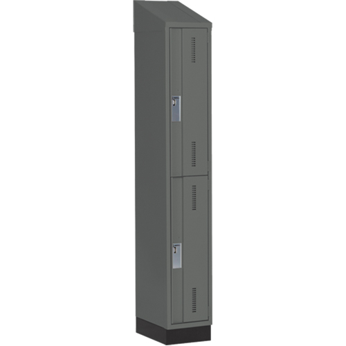 Casiers robustes Concorde, 2 niveaux, 12" x 18" x 82", Acier, Charbon, Soud&eacute; (assembl&eacute;) EastCoast Offshore Supplies