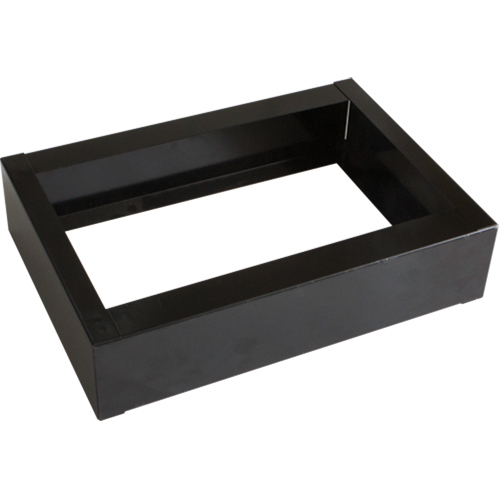 All-Welded Concorde - Heavy-Duty Lockers Recessed Base, 1 Banks, 4" H x 12" W x 17" D, Black, Steel EastCoast Offshore Supplies