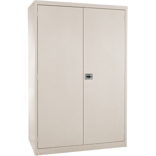 Deep Hi-Boy Storage Cabinet, Steel, 4 Shelves, 72" H x 36" W x 24" D, Beige EastCoast Offshore Supplies